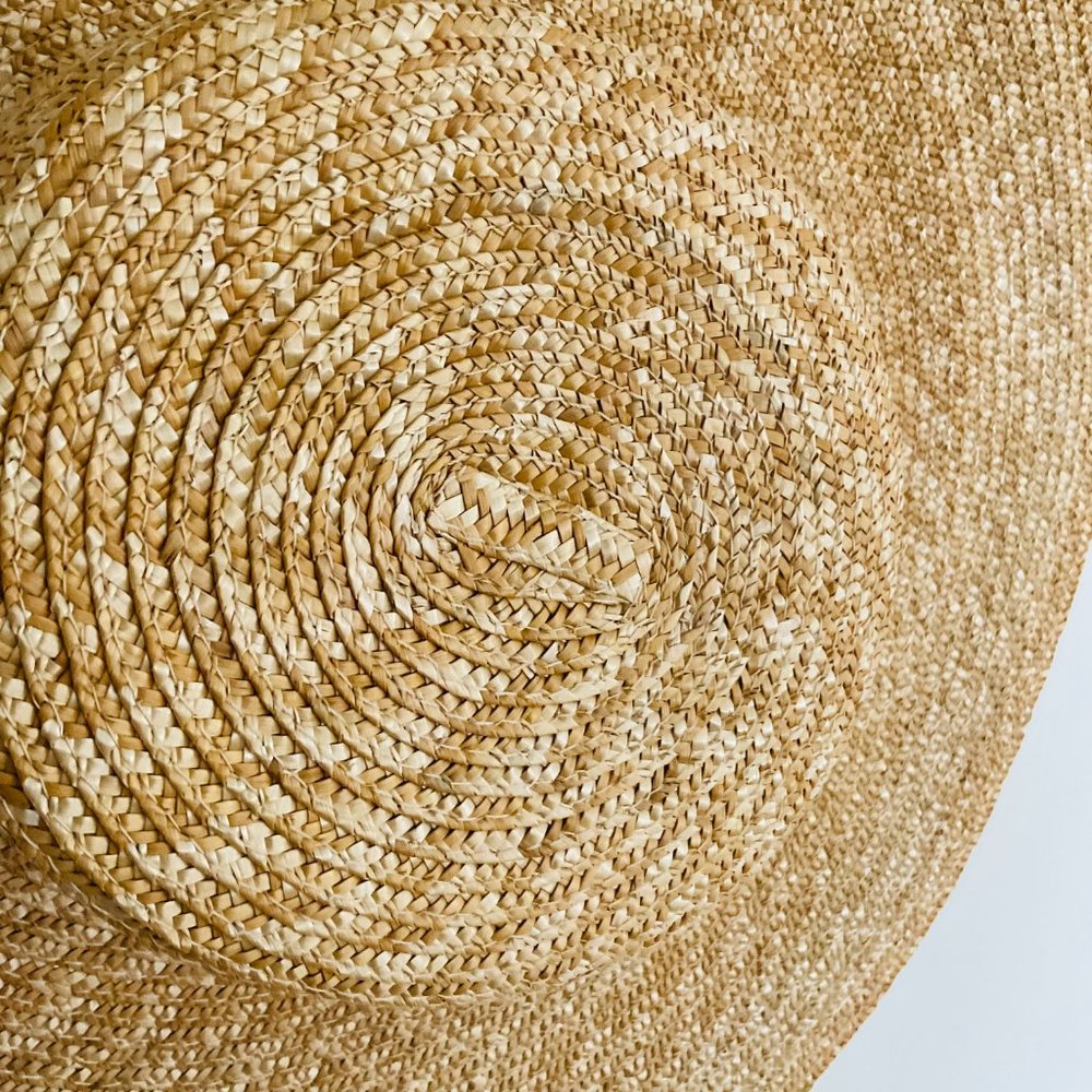 LACK OF COLOR Women's Ultra-Wide-Brimmed "Spencer Boater" Straw Hat NWT Size M - Picture 7 of 10
